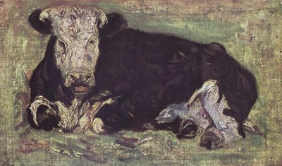 Lying Cow by Vincent van Gogh